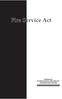 Fire Service Act. Published by INTERNATIONAL FIRE SERVICE INFORMATION CENTER