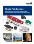 Single Pole Devices Industrial Grade Devices for Temporary and Semi-Permanent Power Distribution Applications