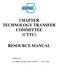 CHAPTER TECHNOLOGY TRANSFER COMMITTEE (CTTC)