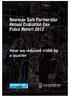 Newquay Safe Partnership Annual Evaluation Day Police Report How we reduced crime by a quarter