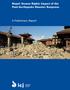 Nepal: Human Rights Impact of the Post-Earthquake Disaster Response. A Preliminary Report