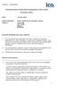 Environmental Information Regulations 2004 (EIR) Decision notice