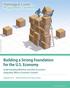 Equitable Growth. Building a Strong Foundation for the U.S. Economy. Washington Center for