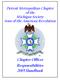 Detroit Metropolitan Chapter of the Michigan Society Sons of the American Revolution. Chapter Officer Responsibilities 2015 Handbook