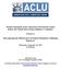 Written Statement of the American Civil Liberties Union Before the United States Senate Judiciary Committee