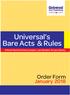 Universal s Bare Acts & Rules A Must Have for Every Lawyer, Law Student & Law Library