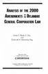 GENERAL CORPORATION I.Aw