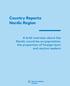 Country Reports Nordic Region. A brief overview about the Nordic countries on population, the proportion of foreign-born and asylum seekers