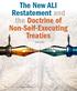 The New ALI Restatement and the Doctrine of Non-Self-Executing Treaties DAVID SLOSS
