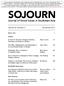 SOJOURN. Journal of Social Issues in Southeast Asia. Editors Note