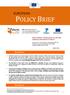 EUROPEAN POLICY BRIEF: TRAFFICKING OF ART AND ANTIQUES AND PRODUCT PIRACY KEY FINDINGS BACKGROUND. Key MAY 2015