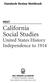 California Social Studies