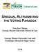 UNEQUAL ALTRUISM AND THE VOTING PARADOX. Tun-Jen Chiang, George Mason University School of Law