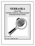 NEBRASKA CHAPTER INTERNATIONAL ASSOCIATION FOR IDENTIFICATION