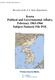 Korea Political and Governmental Affairs, February Subject-Numeric File POL