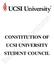 CONSTITUTION OF UCSI UNIVERSITY STUDENT COUNCIL