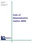 Code of Administrative Justice 2003