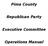 Pima County. Republican Party. Executive Committee. Operations Manual