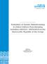 Evaluation of Gender Mainstreaming in United Nations Peacekeeping Activities (MONUC / MONUSCO) in the Democratic Republic of the Congo
