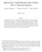Single Round vs Runoff Elections under Plurality Rule: A Theoretical Analysis