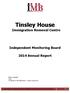 Tinsley House Immigration Removal Centre Independent Monitoring Board 2014 Annual Report