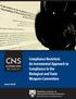 CNS OCCASIONAL PAPER #31 AUGUST Compliance Revisited: An Incremental Approach to Compliance in the Biological and Toxin Weapons Convention