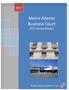 Metro Atlanta Business Court 2017 Annual Report