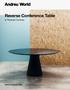 Reverse Conference Table