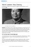 World Leaders: Mao Zedong