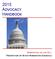 2015 ADVOCACY HANDBOOK HUMANITIES ON THE HILL FEDERATION OF STATE HUMANITIES COUNCILS