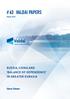 # 63 VALDAI PAPERS RUSSIA, CHINA AND BALANCE OF DEPENDENCE IN GREATER EURASIA. Glenn Diesen. March 2017