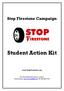 Stop Firestone Campaign. Student Action Kit.