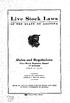 Rules and Regulations. Live Stock Sanitary Board of Arizona OF THE STATE OF ARIZONA. carizona Printers, Phoenir JULY 1, 1925