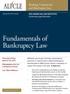 Fundamentals of Bankruptcy Law