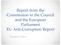 Report from the Commission to the Council and the European Parliament EU Anti-Corruption Report. Brussels,