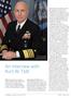 Admiral Kurt W. Tidd is the Commander of U.S. Southern Command (DOD)