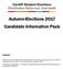 Autumn-Elections 2017 Candidate Information Pack