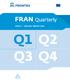 FRAN Quarterly. Issue 1 January March 2012 Q3 Q4
