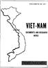 DOCUMENTS NO. 107 VIET -NAM DOCUMENTS AND RESEARCH NOTES