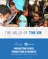 THE VALUE OF THE UN PROMOTING PEACE, PROJECTING STRENGTH: THE U.S. AND THE UN IN 2019 CONGRESSIONAL BRIEFING BOOK. UNICEF/UN /Moreno Gonzalez