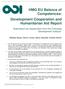HMG EU Balance of Competences: Development Cooperation and Humanitarian Aid Report