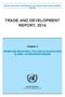 TRADE AND DEVELOPMENT REPORT, 2014