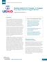 Making USAID Fit for Purpose A Proposal for a Top-to-Bottom Program Review