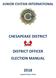 CHESAPEAKE DISTRICT DISTRICT OFFICER ELECTION MANUAL