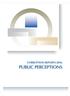 CORRUPTION REPORTS 2016: PUBLIC PERCEPTIONS