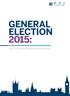 General Election 2015: an FTI Consulting briefing paper