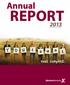 Annual REPORT l 2 e E d ORT APP