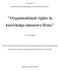 Organizational rights in knowledge-intensive firms