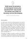 Multi-level Governance in Aboriginal Community Development: Structures, Processes and Skills for Working across Boundaries