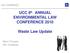 UCC 8 th ANNUAL ENVIRONMENTAL LAW CONFERENCE Waste Law Update. Alison Fanagan A&L Goodbody